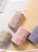 4Pcs Women's Panties High Waist Underwear Plus Size Female Lingerie Breathable Cotton Briefs Grils Underpants Sexy Ladies Panty