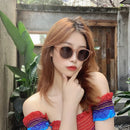 2024 New Vintage Women's Sunglasses Fashion Trendy Small Round Frame Driving Eyewear UV Protection Очки Солнечные Женские