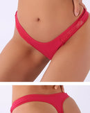 3PCS Cotton Antibacterial Women's Panties Solid Color G-string Quick Drying Soft Women's Underwear Sexy Breathable Girl's Panty