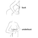 BEAUWEAR Rhinestone Letter Straps Underwire Bra for Woman Plus Size Lingerie no Foam Pad 105C 110D-764