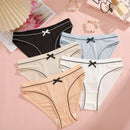4Pcs Women's Seamless Cute Briefs Intimates Women Panties Solid Color Breathable Underwear Female Low Waist Soft Lingerie S-XL