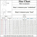 BEAUWEAR Rhinestone Letter Straps Underwire Bra for Woman Plus Size Lingerie no Foam Pad 105C 110D-764