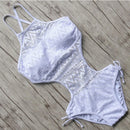 Maiô Feminino Sexy – Monokini Sem Bojo, Costas Nuas, Cintura Alta e Estilo Elegante para Praia e Piscina