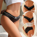 4Pcs Women's Seamless Cute Briefs Intimates Women Panties Solid Color Breathable Underwear Female Low Waist Soft Lingerie S-XL