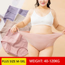 4Pcs Women's Panties High Waist Underwear Plus Size Female Lingerie Breathable Cotton Briefs Grils Underpants Sexy Ladies Panty