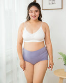 4Pcs Women's Panties High Waist Underwear Plus Size Female Lingerie Breathable Cotton Briefs Grils Underpants Sexy Ladies Panty