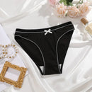 4Pcs Women's Seamless Cute Briefs Intimates Women Panties Solid Color Breathable Underwear Female Low Waist Soft Lingerie S-XL