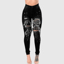 Calça Jeans Feminina Rasgada ANGELTEAR207 – Cintura Alta, Skinny,