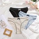 4Pcs Women's Seamless Cute Briefs Intimates Women Panties Solid Color Breathable Underwear Female Low Waist Soft Lingerie S-XL