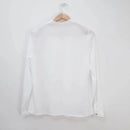 Blusa Feminina de Chiffon – Manga Longa, Slim, Decote Vazado, Sexy e Básica – Primavera/Verão