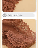 3PCS/Set Sexy Lace Seamless Cotton Brazilian Panties Women Ribbed Intimates Breathable Panties Low Waist Female Cotton Underwear