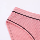 4Pcs Women's Seamless Cute Briefs Intimates Women Panties Solid Color Breathable Underwear Female Low Waist Soft Lingerie S-XL
