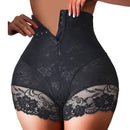 Cinta Modeladora Feminina YBFDO – Calcinha Shaper com Renda, Controle Médio