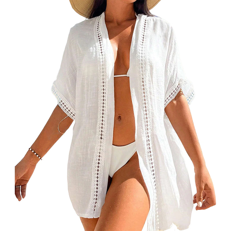 Saída de Praia Feminina 2023 – Renda, Pareô, Tunica, Moda Praia