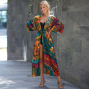 Saída de Praia Feminina de Algodão – Cardigan com Cinto, Proteção Solar