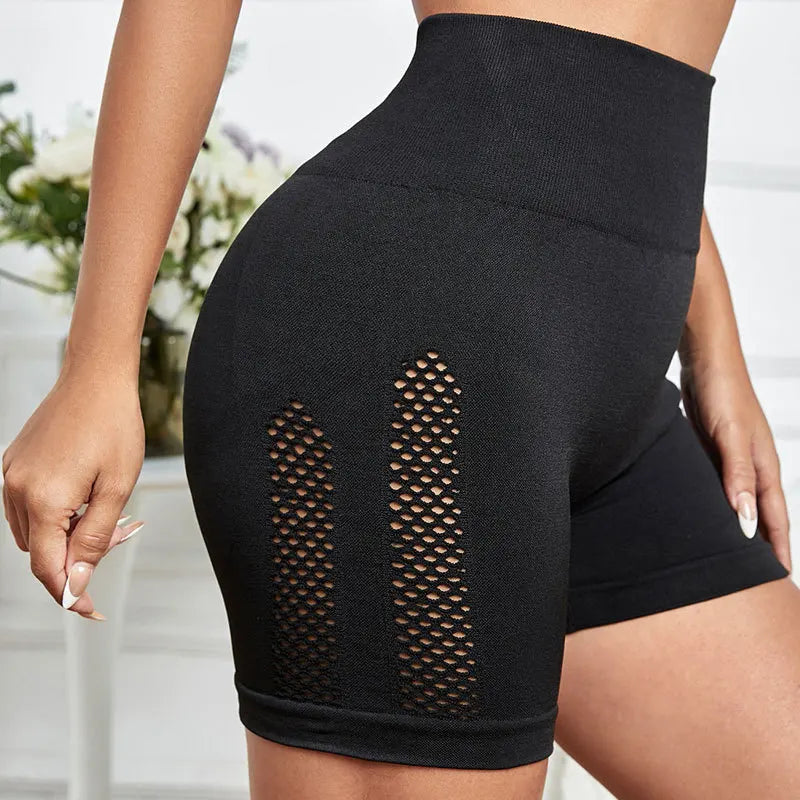 Shorts Feminino Fitness Seamless – Cós Alto, Compressão