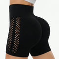 Shorts Feminino Fitness Seamless – Cós Alto, Compressão
