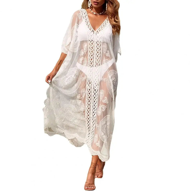 Saída de Praia Feminina 2023 – Renda, Pareô, Tunica, Moda Praia