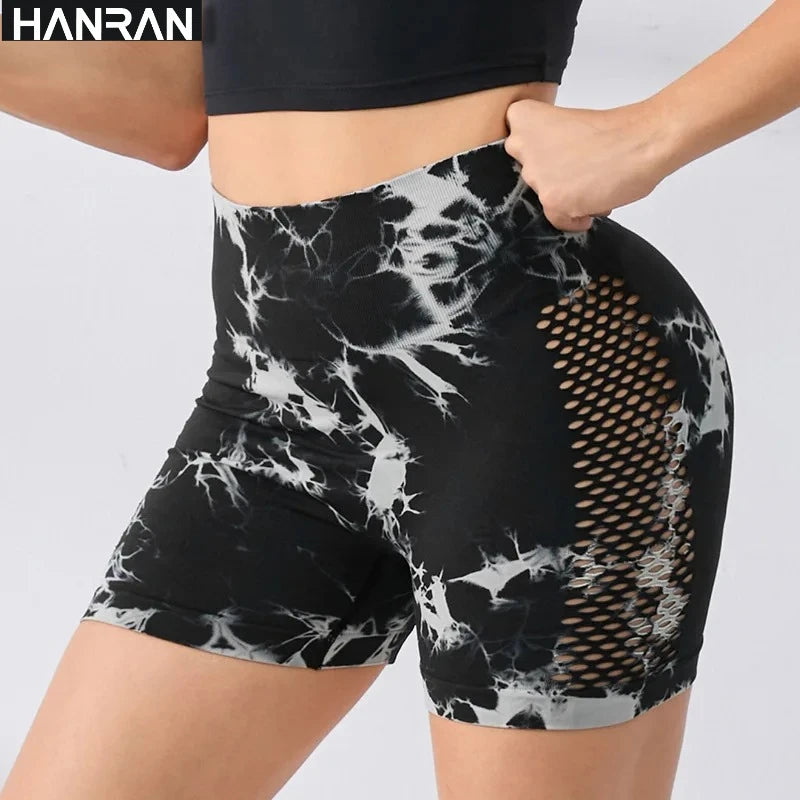 Shorts Feminino Fitness Seamless – Cós Alto, Compressão