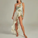 Maiô com Saia Feminino – Moda Praia, Monokini Sexy, Body de Banh